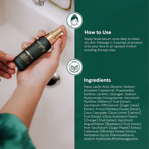 VERIPHY Skincare Power Trip Facial Serum Exfoliate Phytoglycogen & AHA - Picture 4 of 8